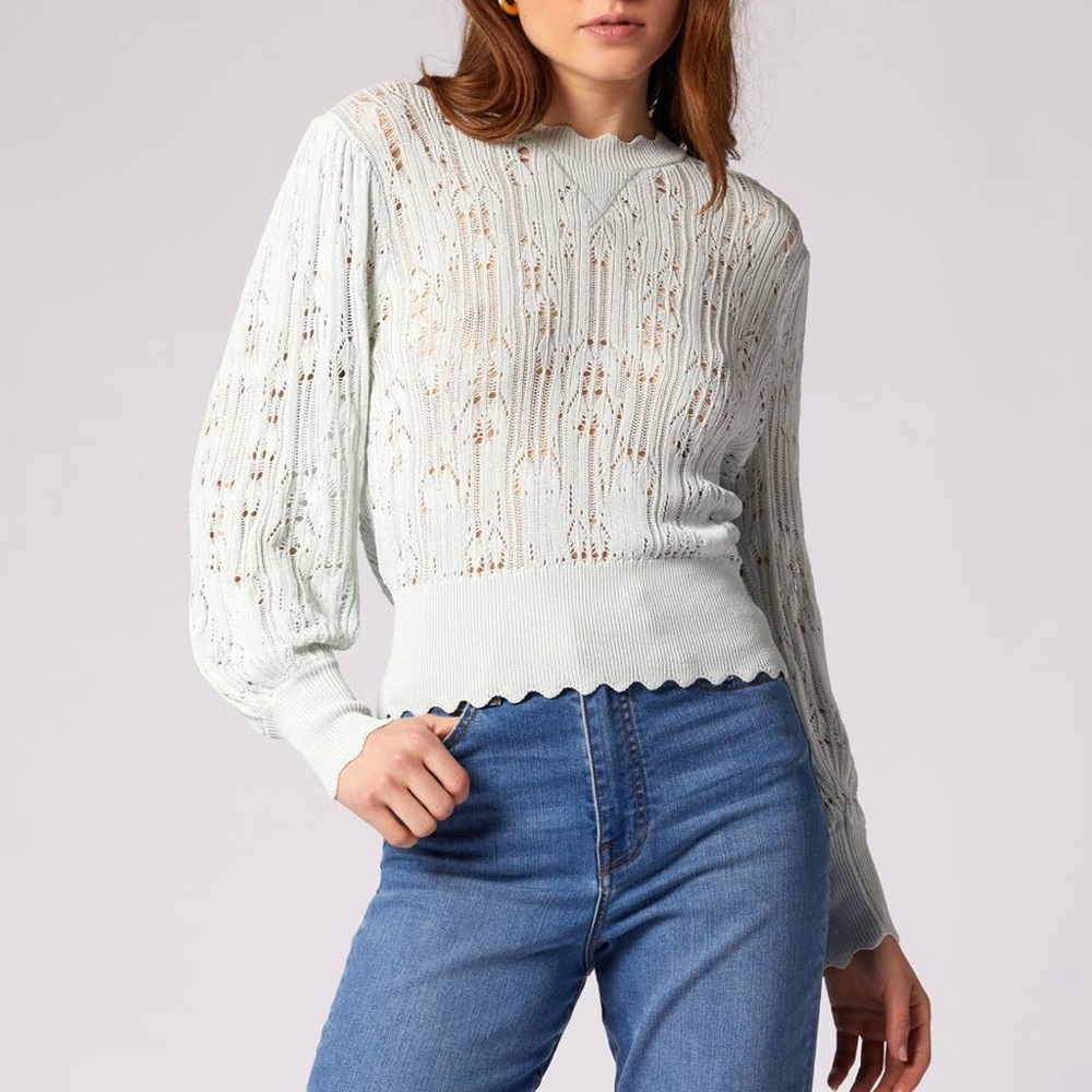 NWT Joie Light Green Sweater